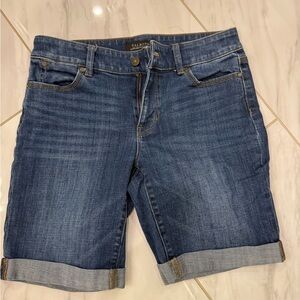 Talbots Blue Jean Shorts with Classic Medium Wash